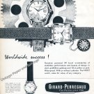1959 Girard-Perregaux Gyrotron Gyromatic Watch Advert Vintage Swiss Print Ad