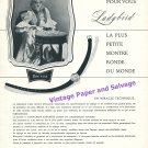 1957 Blancpain Rayville SA Blancpain Ladybird Watch Advert Vintage Swiss Ad