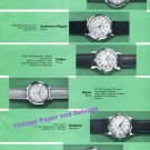 1957 Swiss Watch Fair Omega Breitling Universal Geneve Jaeger-LeCoultre Zodiac