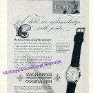 1955 Vacheron & Constantin 200 Year Anniversary Vintage Swiss Print Ad Suisse