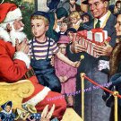 1949 Plymouth Automobiles My Daddy's Been a Good Boy Too Santa 1940s Christmas Print Ad