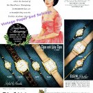 1949 Elizabeth Taylor Elgin Watch Company Durapower Mainspring 1940s Print Ad