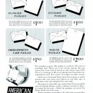 1949 American Stationery Company Peru Indiana 1940s Print Ad Advertisement