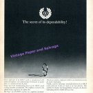 1964 Oris Watch Company The Secret of its Dependability 60 Years Swiss Print Ad