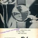 1964 Mido Ocean Star Powerwind Watch Advert Vintage 1960s Swiss Print Ad Suisse 1964 Mido Ocean Star Powerwind Watch Advert Vintage 1960s Swiss Print Ad Suisse