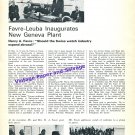 1964 Favre-Leuba Watch Company Henry A. Favre New Geneva Factory Switzerland