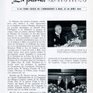 1942 Longines Watch Company La Journee Longines Switzerland 75 Year Anniversary