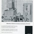 1969 SIP Societe Genevoise d'Instruments de Physique Swiss Print Ad Horlogerie