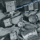 1948 Looping Alarm Clock Advert Looping SA Switzerland Swiss Print Ad Publicite