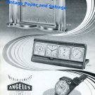 1948 Angelus Stolz Freres SA Watch & Clock Company Switzerland Swiss Print Ad 1948 Angelus Stolz Freres SA Watch & Clock Company Switzerland Swiss Print Ad