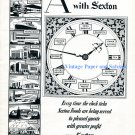 1956 John Sexton & Co Sexton Foods Chicago Around the Clock with Sexton 1950s Print Ad Advert 1956 John Sexton & Co Sexton Foods Chicago Around the Clock with Sexton 1950s Print Ad Advert