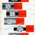 1961 Basel Jaeger-LeCoultre Breitling Patek Philippe Enicar Swiss Watch Fair