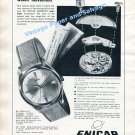 1961 Enicar Supertest Automatic Watch Advert Enicar Watch Factory Swiss Print Ad 1961 Enicar Supertest Automatic Watch Advert Enicar Watch Factory Swiss Print Ad