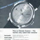 1961 Glycine Vacuum Watch Advert Glycine Watch Factory Switzerland Swiss Print Ad 1961 Glycine Vacuum Watch Advert Glycine Watch Factory Switzerland Swiss Print Ad