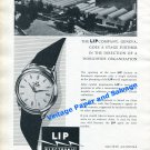 1961 Lip Electronic Watch Advert Lip Watch Company Vintage 1960s Swiss Print Ad 1961 Lip Electronic Watch Advert Lip Watch Company Vintage 1960s Swiss Print Ad