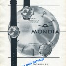 1961 Mondia Chambord Automatic Watch Advert Mondia Watch Company Swiss Print Ad 1961 Mondia Chambord Automatic Watch Advert Mondia Watch Company Swiss Print Ad