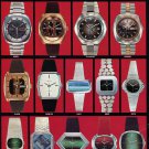 1976 Atlantic Watch Company Atlantic Grand Prix Watch Advert Swiss Print Ad