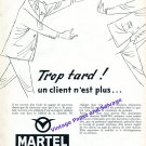 1957 Martel Watch Company Les Ponts de Martel Switzerland Swiss Print Ad Advert 1957 Martel Watch Company Les Ponts de Martel Switzerland Swiss Print Ad Advert