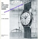1957 Roamer Watch Company Soleure Switzerland Vintage 1950s Swiss Print Ad 1957 Roamer Watch Company Soleure Switzerland Vintage 1950s Swiss Print Ad