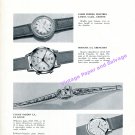 1957 Ulysse Nardin Watch Company Eberhard & Co New Models Swiss Magazine Article 1957 Ulysse Nardin Watch Company Eberhard & Co New Models Swiss Magazine Article