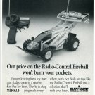 1988 Ad for Nikko Fireball Radio Control Car Advert Kay-Bee Toy Store Magazine Advertisement
