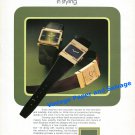1976 Technos Watch Company New Perspectives in Styling Swiss Print Ad Advert