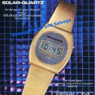 1976 Cristalonic Solar-Quartz Watch Advert Swiss Print Ad Publicite Cristalonic Time Computer GmbH 1976 Cristalonic Solar-Quartz Watch Advert Swiss Print Ad Publicite Cristalonic Time Computer GmbH