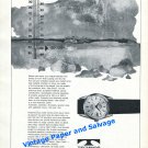 1965 Technos Star Chief Watch Advert Gunzinger Bros Switzerland Swiss Print Ad