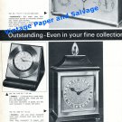 1965 Luxor Clock Company Tempodate Airmail Pagoda Clock Advert Swiss Print Ad