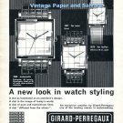 1965 Girard-Perregaux Damier Watch Advert A New Look in Styling Swiss Print Ad