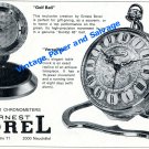 1965 Ernest Borel Watch Company Switzerland Swiss Print Ad Advert Versailles