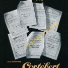 Vintage 1948 Cortebert Watch Co Juillard et Cie Swiss Advert Publicite Suisse Montres CH