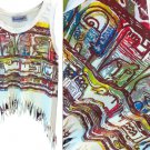 t-shirt handmade 100% cotton urban fashion free ship new design summer beach set