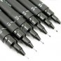 Uni-ball Pen Uni Pin Fine Line Pen Technical Drawing Pens Art Pen (Set of 6)