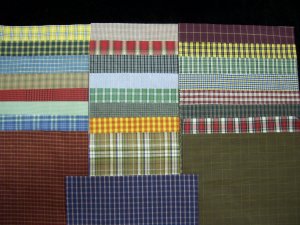 Plaid Squares - 100% Cotton