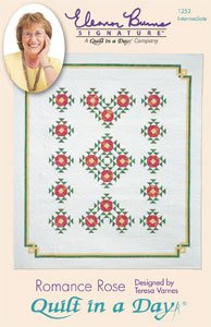 Quilt in a Day Quilt Pattern Romance Rose Eleanor Burns New Store Stock