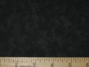 FIVE INCH SQUARES ONE DOZEN BLENDER BLACK MOTTLED SANTEE PRINT WORKS