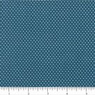 one yard Pin Dot Polka Dots 45" 100% Cotton Fabric Navy Blue Quilt apparel B3
