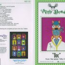AMY BRADLEY Kitty City Quilt kit DOC fabric fusible embellishments