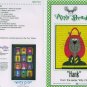 AMY BRADLEY Kitty City Quilt kit HANK fabric fusible embellishments