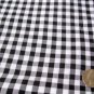 FQ143 Fat Quarter COLOR YOUR CHOICE GINGHAM poly cotton CHECK 1/4 INCH CHECK