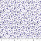 QUILT BACKING Calico Purple on White 108" WIDE COTTON NEW ON BOLT BY THE YARD