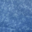 One Yard Cotton Quilt Fabric BLENDER 0207 Delft Blue MOTTLED Tonal cotton BTY