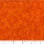 One Yard Cotton Quilt Fabric BLENDER 0902 Orange MOTTLED Tonal cotton new