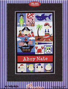 Amy Bradley Designs Applique Pattern Pirates Boys or Girls Quilt Pattern