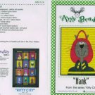AMY BRADLEY Kitty City HANK Quilt Block kit fabric fusible embellishments