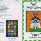 AMY BRADLEY Kitty City Sylvester the cat Quilt Block Pattern only applique