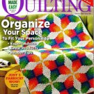 American Patchwork & Quilting Magazine Feb 2016 Organize Your Space!! New Stock