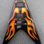 RGM22 James Hetfield Metallica Flying V Miniature Guitar