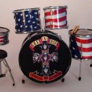 RGM339 Steven Adler GNR Miniature Drumkit